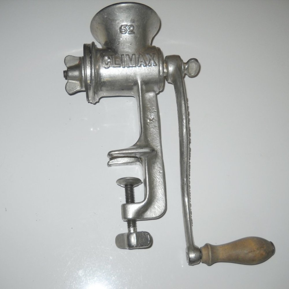 Universal Climax #52 Meat & Food Cast Steel Grinder